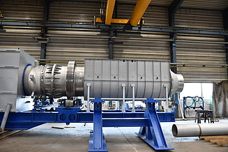 Silberne Anlage in der Fertigung Dinklage